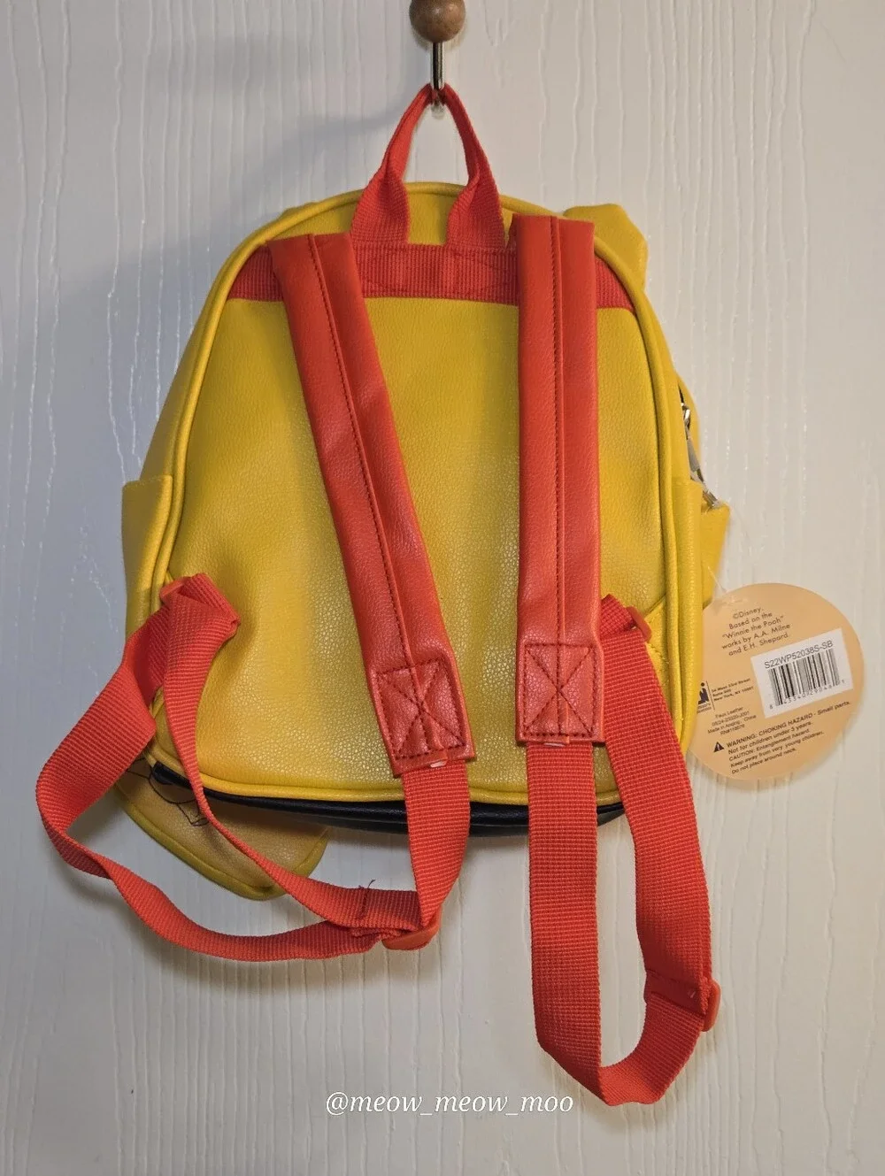 Winnie the Pooh Mini Backpack w/ Detachable Pouch & Hunny Charm